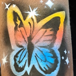 Airbrush tattoo's