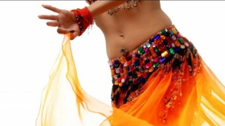 Belly dancer Adina