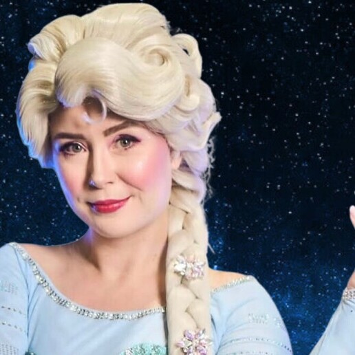 Karakter/Verkleed Ede  (Gelderland)(NL) Elsa op uw kinderfeestje