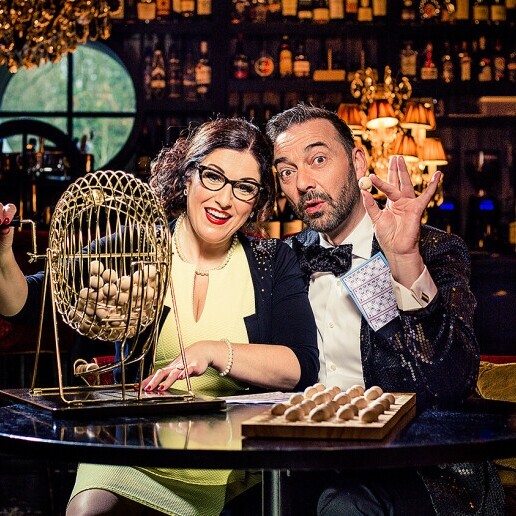 Singing group Nijmegen  (NL) Charrel & Chantal - Musical Bingo Show