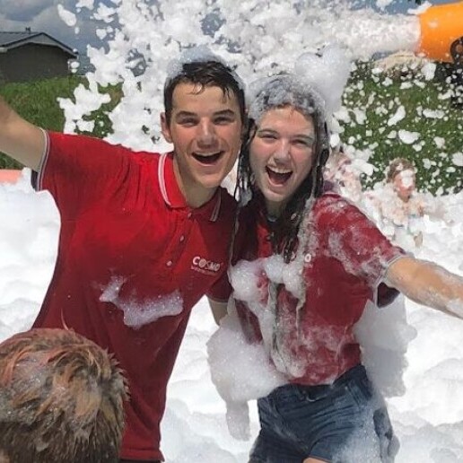 Event show Maarheeze  (NL) Cosmo's Spectacular Foam Party