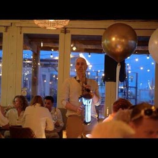 Saxofonist Gouda  (NL) BORRELSAX