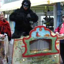 Draaiorgel Komische Straatanimatie