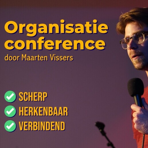 Cabaret Rijswijk  (Zuid Holland)(NL) Organisatieconference - Maarten Vissers