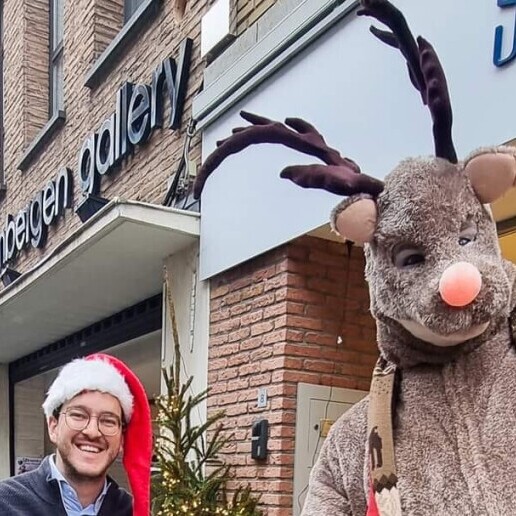 Actor Maaseik  (BE) Street Theater: Rudolf, the Reindeer