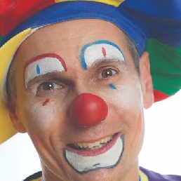 Clown Gringo op kinderverjaardag